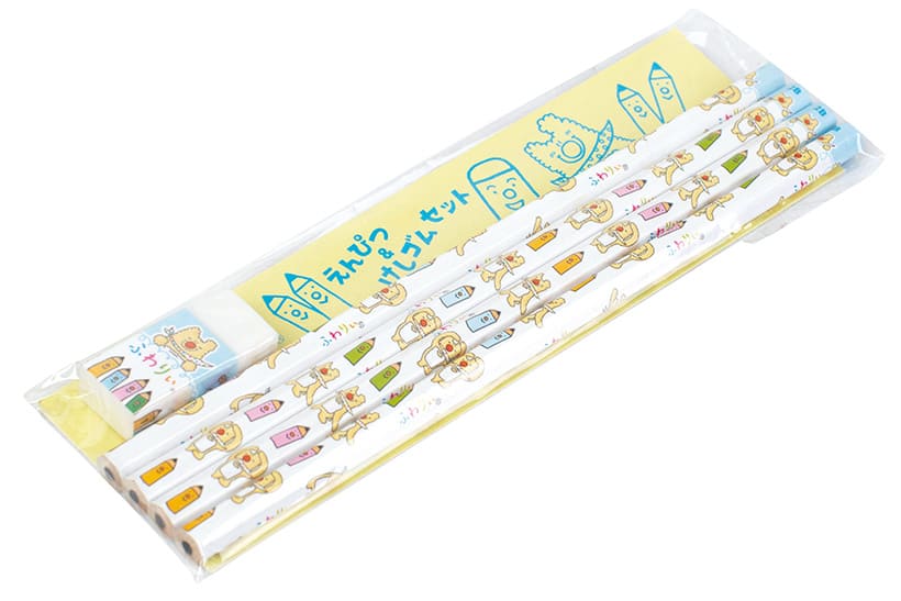 ふわりぃえんぴつ消しゴムセット ｜ 【ふわりぃランドセル】 2026年度