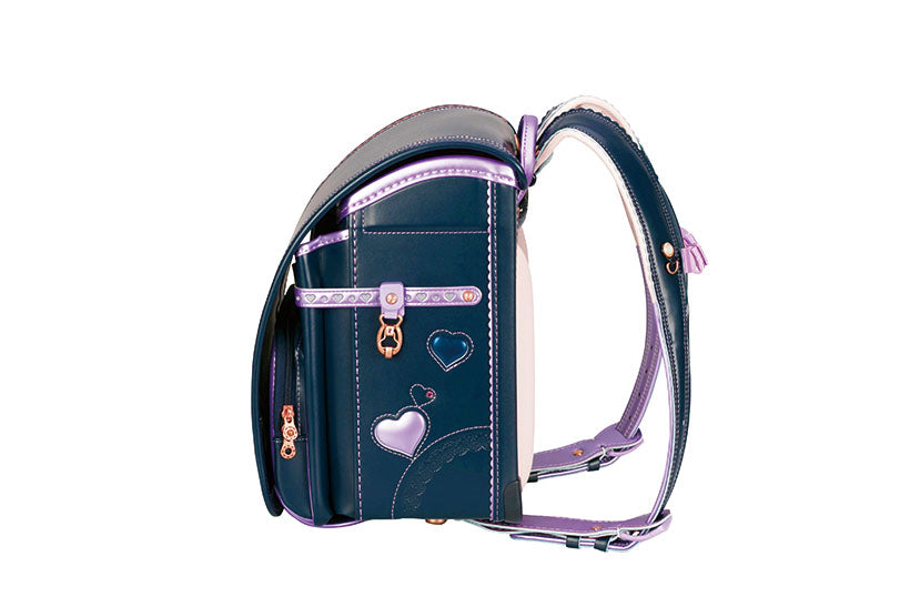 プラチナセレクト】2026 女の子 ネイビー×パールラベンダー | 理想の