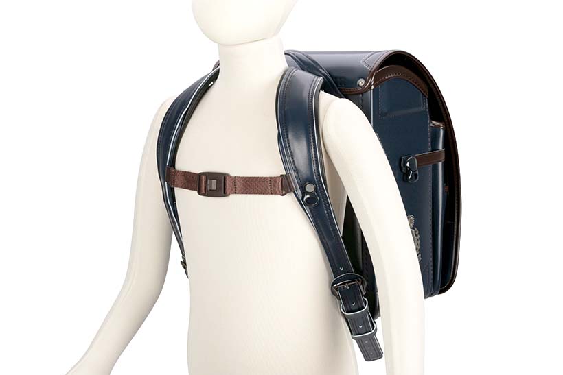 グランコンパクト Wow!!】2026 男の子 ネイビー×ブラウン | 大容量