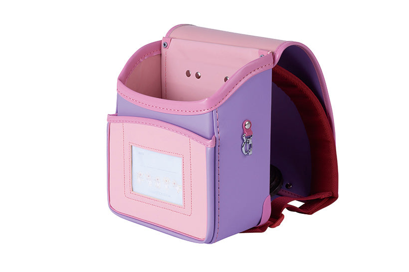 ふわり ふわりぃ ランドセルカバー Lサイズ(ロングタイプ) 透明 ふちカラ―付き