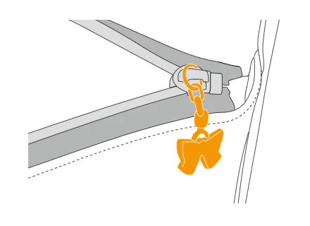 ファスナーグリップ