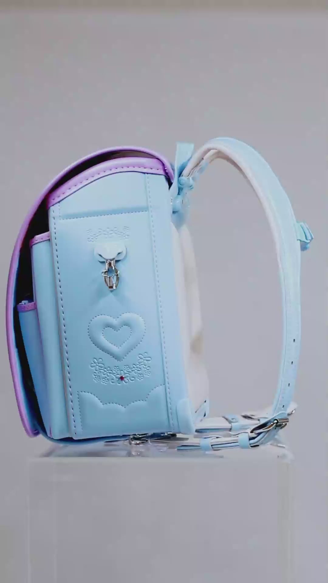 ジュエルスタイル】2027 女の子 サックス×スミレ | ハートモチーフの