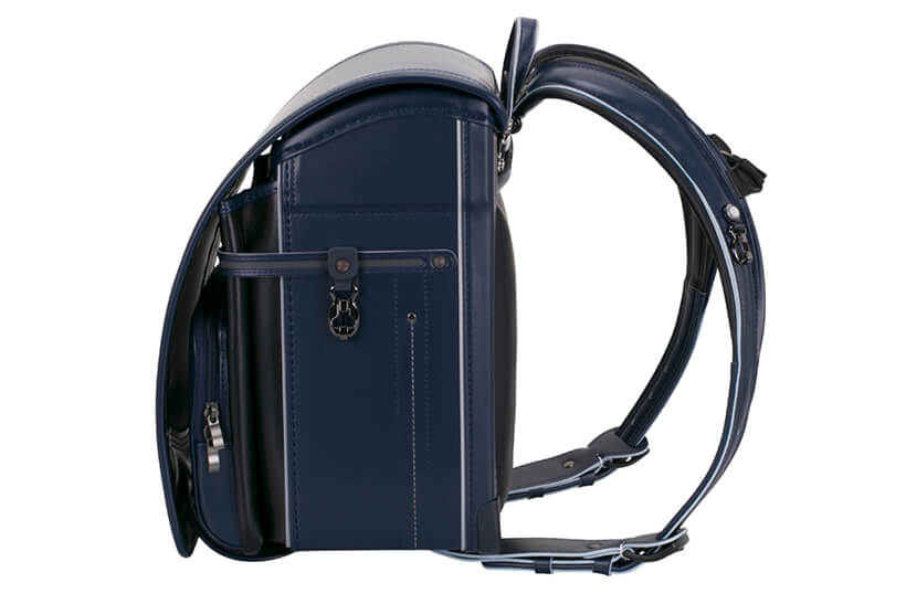 協和　ふわりい　ランドセル　黒×青　男の子